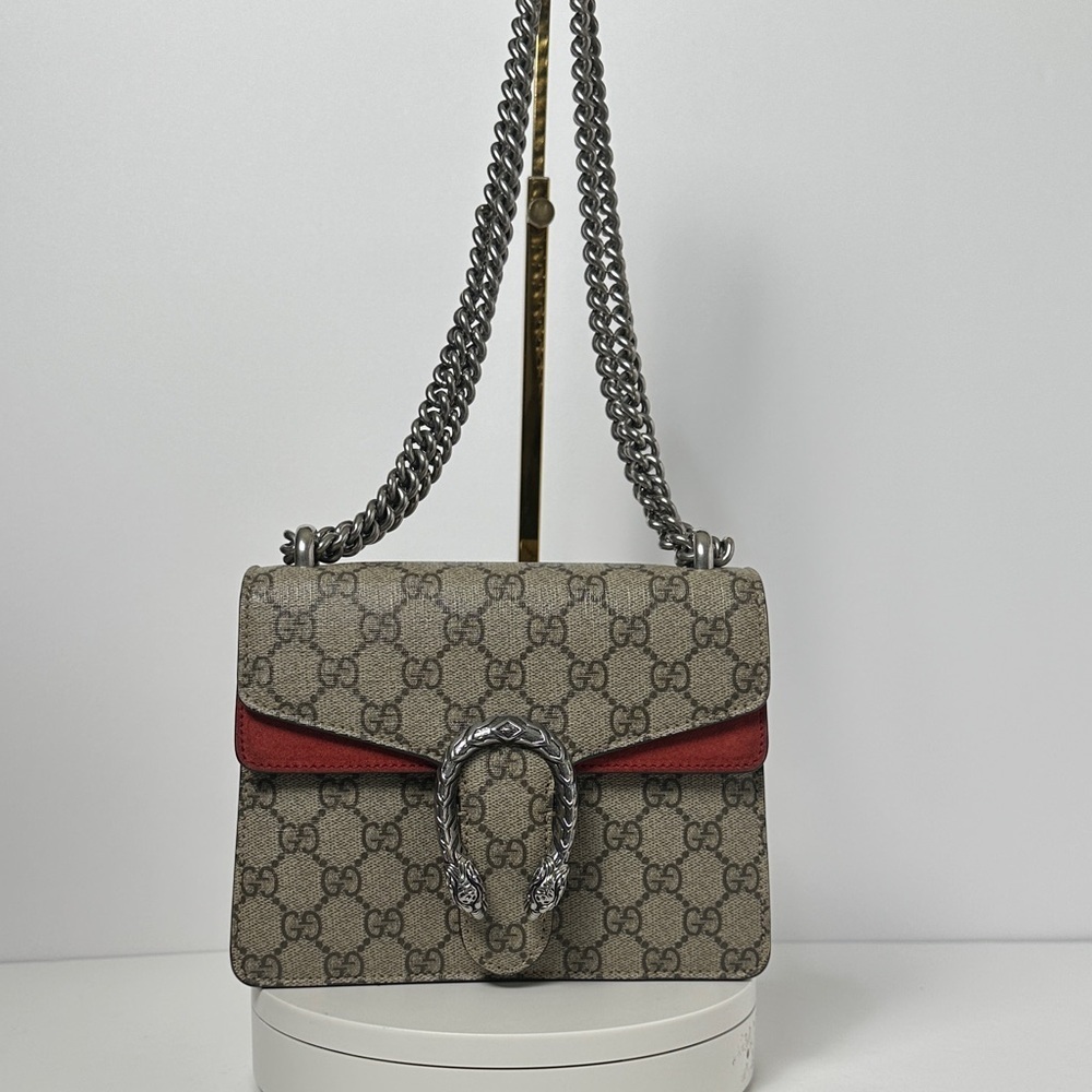 💯Authentic Gucci Dionysus shoulder bag in the GG Supreme🍀